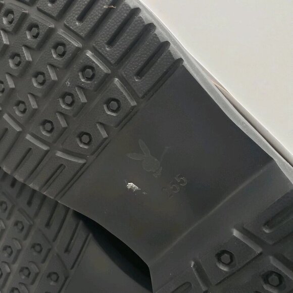 Playboy Leather Mens Size 8 255 Lace-up Burgundy Dress Shoes - Picture 8 of 9